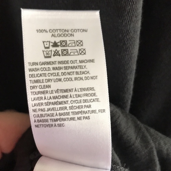 🎉HP🎉Lucky Brand Women’s “Flat Out Fabulous” Sparkle Graphics Love Tee - Picture 4 of 5